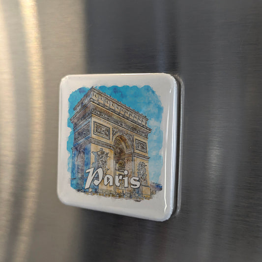 Arc de Triomphe in Paris Fridge Magnet - PhiloPerse