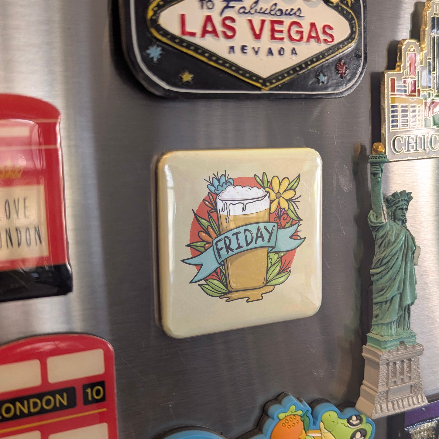 Beer Friday Fridge Magnet - PhiloPerse