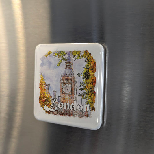 Big Ben Tower in London Fridge Magnet - PhiloPerse