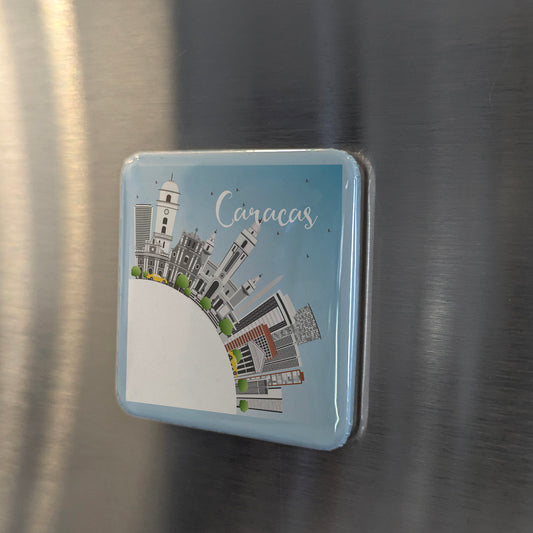 Caracas Skyline Fridge Magnet - PhiloPerse