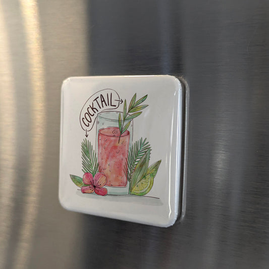 Cocktail Fridge Magnet - PhiloPerse