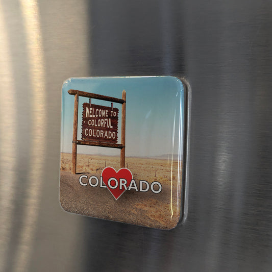 Colorado View Fridge Magnet - PhiloPerse