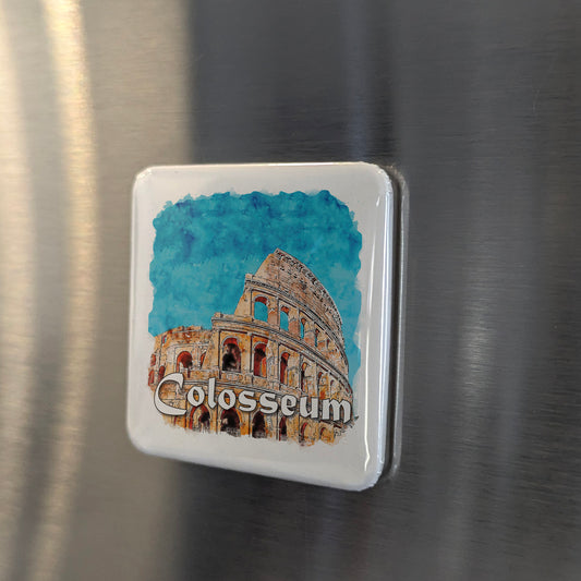 Colosseum in Rome Italy Fridge Magnet - PhiloPerse