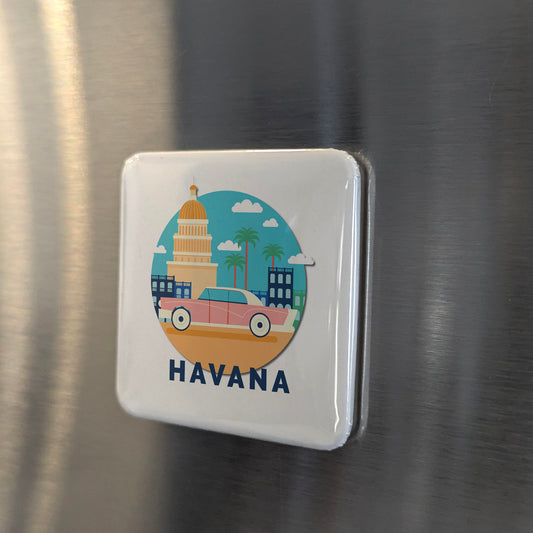 Cuba Havana Fridge Magnet - PhiloPerse