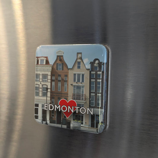 Edmonton Street Fridge Magnet - PhiloPerse