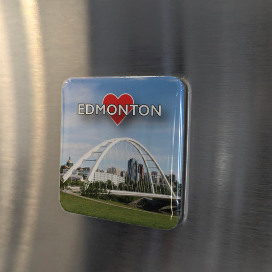 Edmonton Bridge Fridge Magnet - PhiloPerse