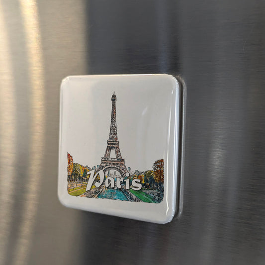 Eiffel Tower in Paris Fridge Magnet - PhiloPerse