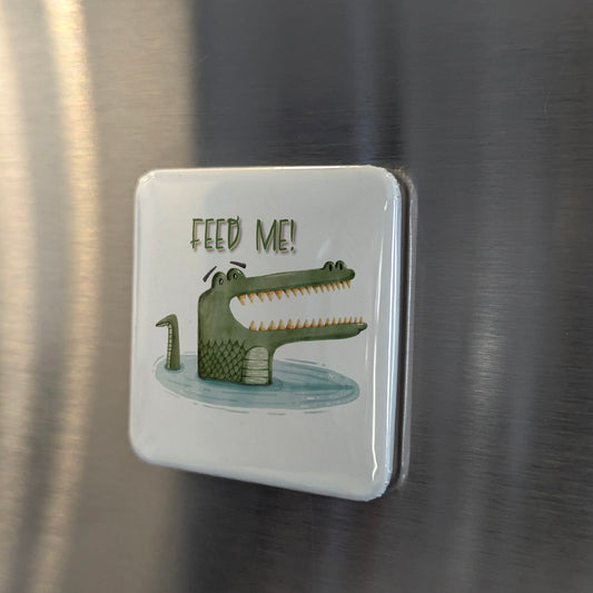 Feed Me Fridge Magnet - PhiloPerse