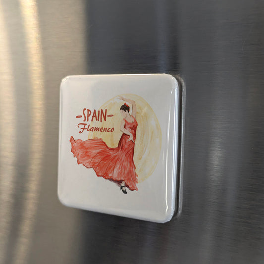 Flamenco Dance Spain Fridge Magnet - PhiloPerse