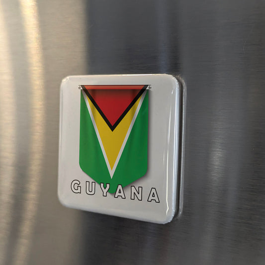Guyana Fridge Magnet - PhiloPerse