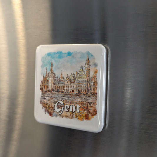 Gent Belgium Fridge Magnet - PhiloPerse