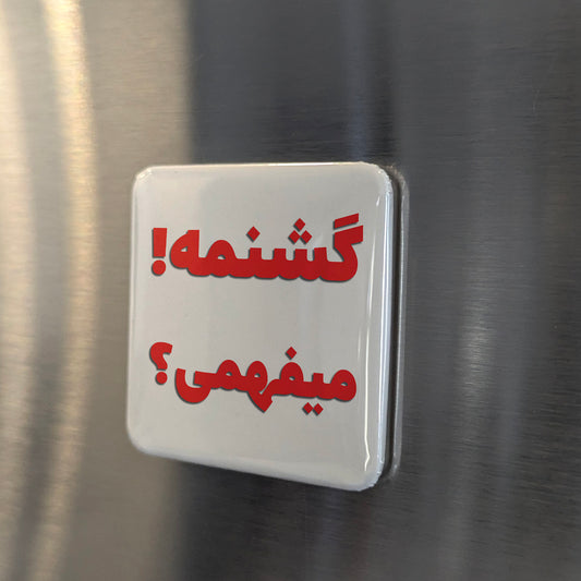Goshname Mifahmi? Fridge Magnet - PhiloPerse