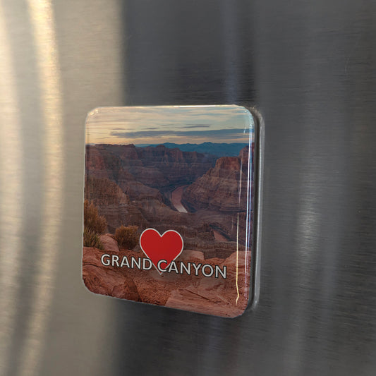 Grand Canyon View Fridge Magnet - PhiloPerse