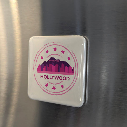 Hollywood Stamp Fridge Magnet - PhiloPerse