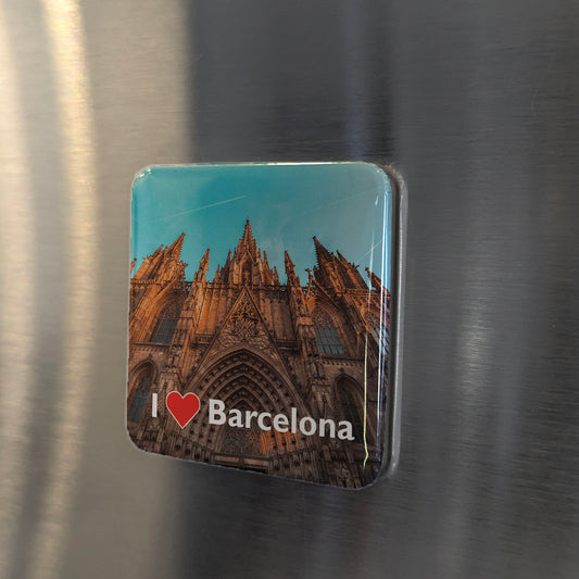 I Love Barcelona Fridge Magnet - PhiloPerse