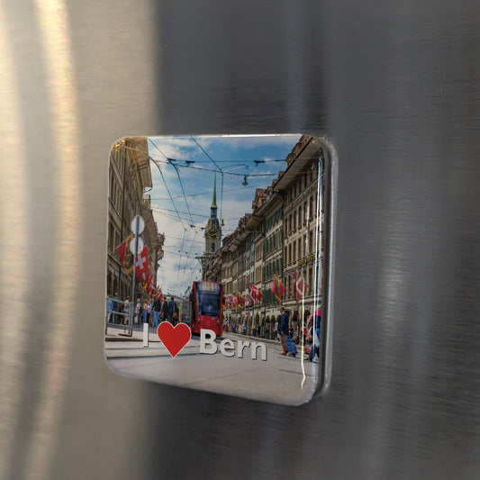 I Love Bern Fridge Magnet - PhiloPerse