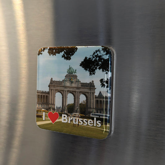 I Love Brussels Fridge Magnet - PhiloPerse