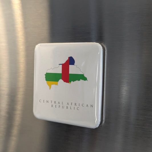 Central Africa Fridge Magnet - PhiloPerse