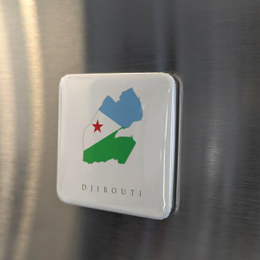 Djibouti Fridge Magnet - PhiloPerse