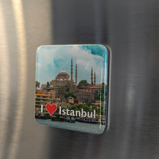 I Love Istanbul Fridge Magnet - PhiloPerse