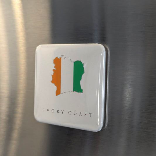 Ivory Coast Fridge Magnet - PhiloPerse
