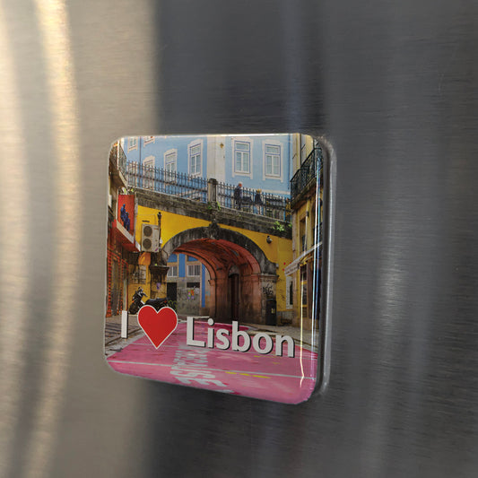 I Love Lisbon Fridge Magnet - PhiloPerse