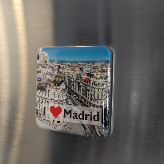 I Love Madrid Fridge Magnet - PhiloPerse