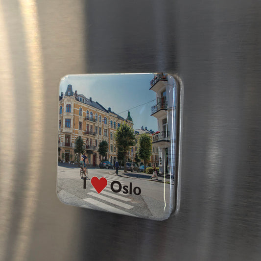 I Love Oslo Fridge Magnet - PhiloPerse