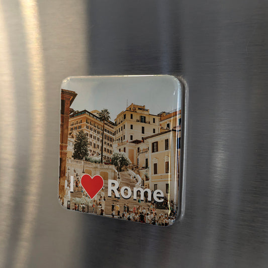 I Love Rome Fridge Magnet - PhiloPerse