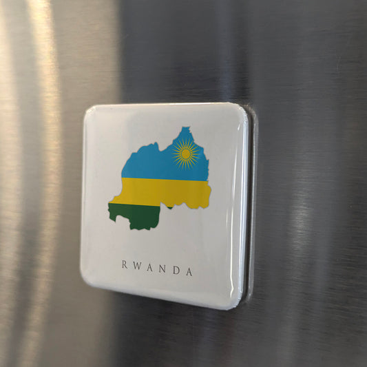 Rwanda Fridge Magnet - PhiloPerse