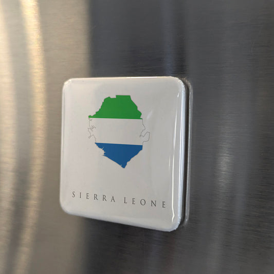 Sierra Leone Fridge Magnet - PhiloPerse