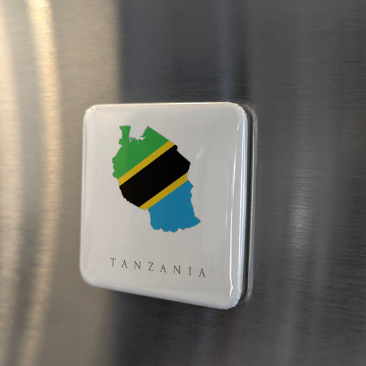 Tanzania Fridge Magnet - PhiloPerse