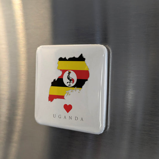 Uganda Fridge Magnet - PhiloPerse