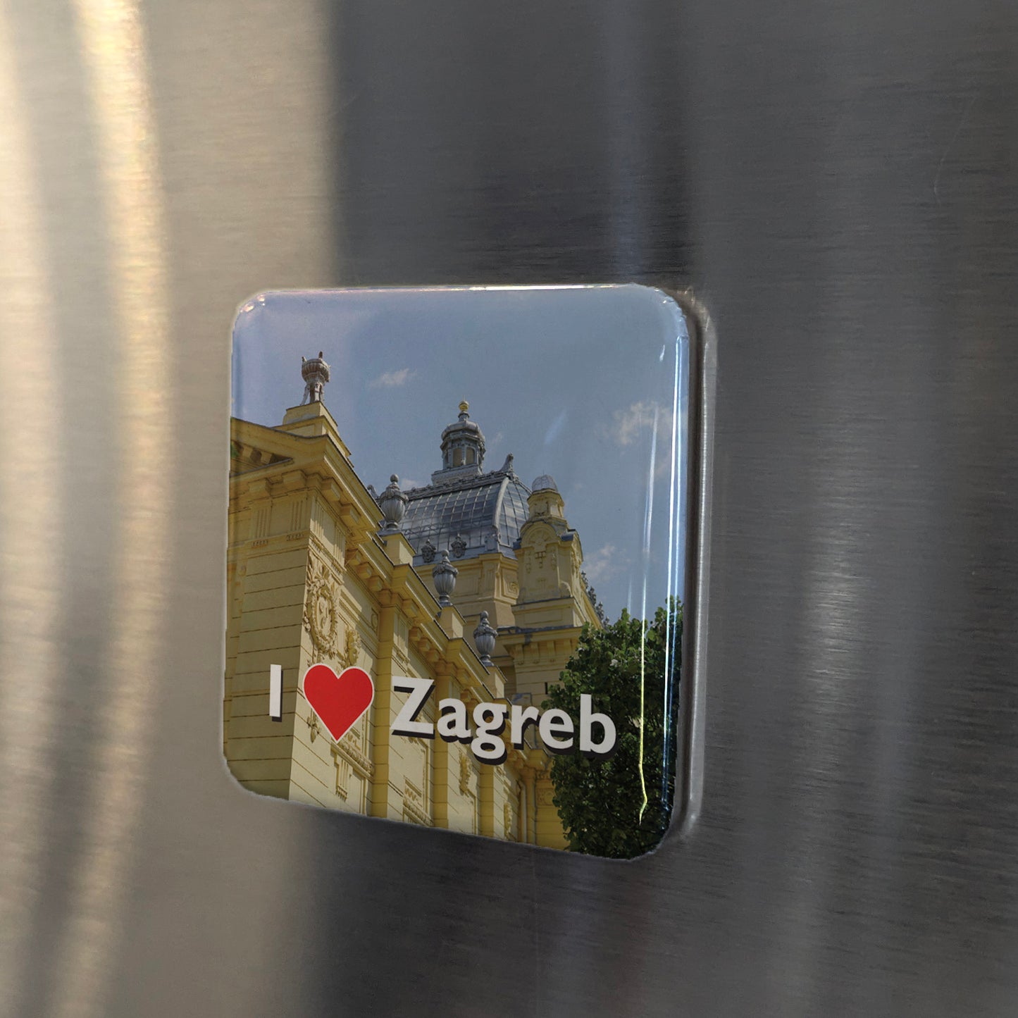 I Love Zagreb Fridge Magnet - PhiloPerse