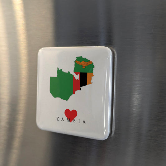 Zambia Fridge Magnet - PhiloPerse