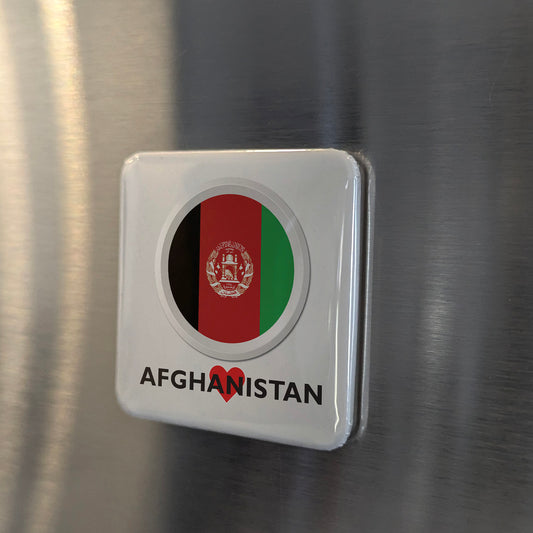 I Love Afghanistan Fridge Magnet - PhiloPerse