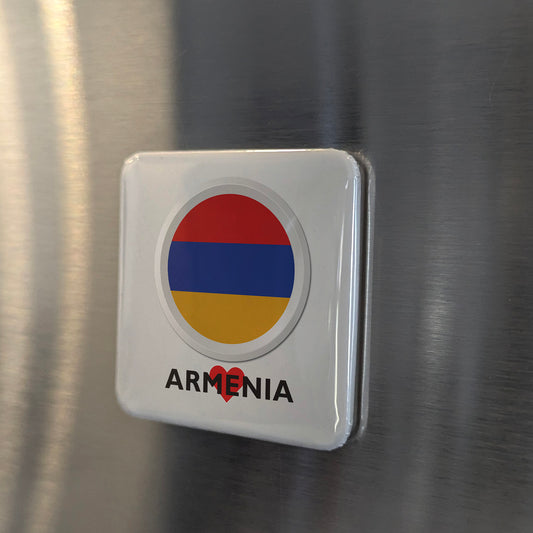 I Love Armenia Fridge Magnet - PhiloPerse