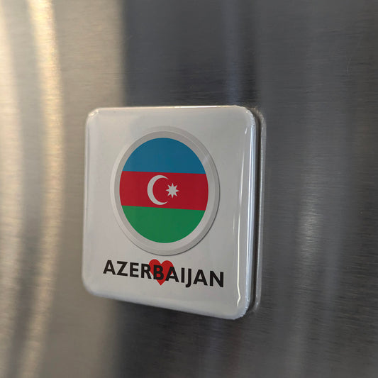 I Love Azerbaijan Fridge Magnet - PhiloPerse
