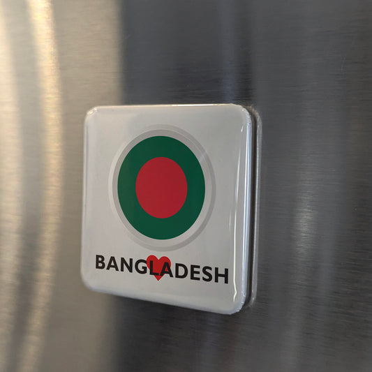 I Love Bangladesh Fridge Magnet - PhiloPerse
