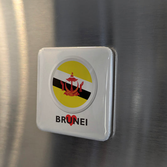 I Love Brunei Fridge Magnet - PhiloPerse