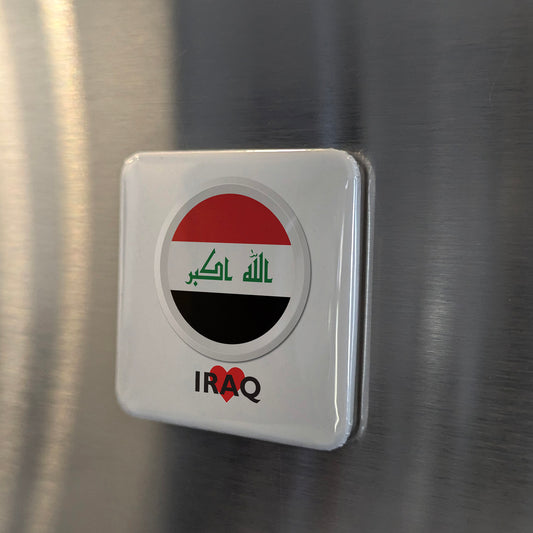 I Love Iraq Fridge Magnet - PhiloPerse