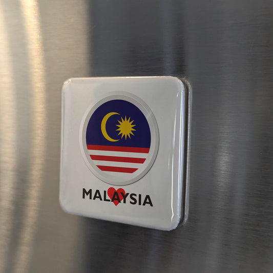 I Love Malaysia Fridge Magnet - PhiloPerse