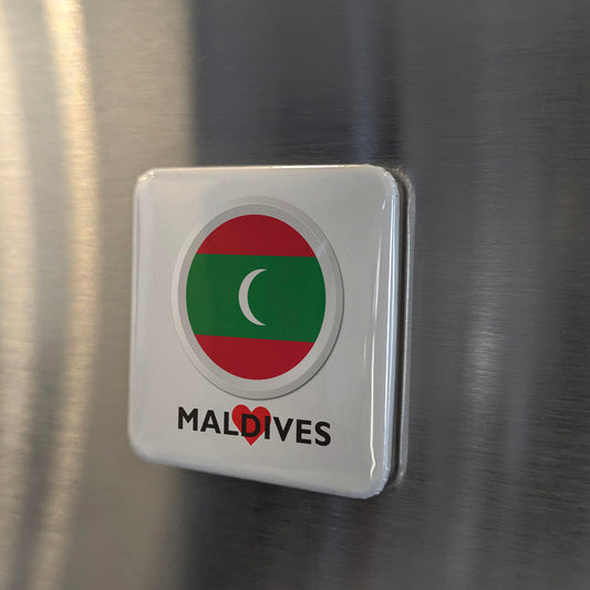 I Love Maldives Fridge Magnet - PhiloPerse