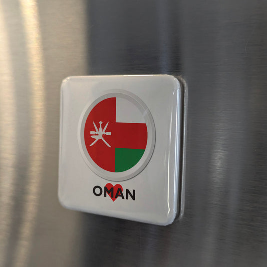 I Love Oman Fridge Magnet - PhiloPerse
