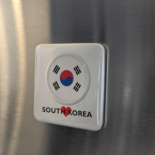 I Love South Korea Fridge Magnet - PhiloPerse