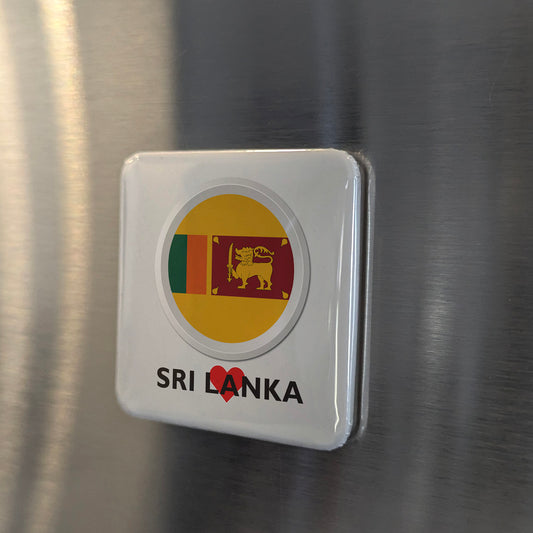 I Love Sri Lanka Fridge Magnet - PhiloPerse
