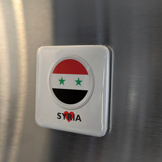 I Love Syria Fridge Magnet - PhiloPerse