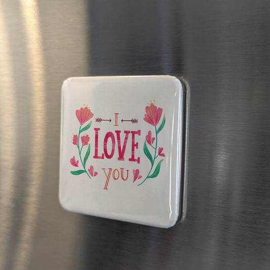 I Love You Fridge Magnet - PhiloPerse