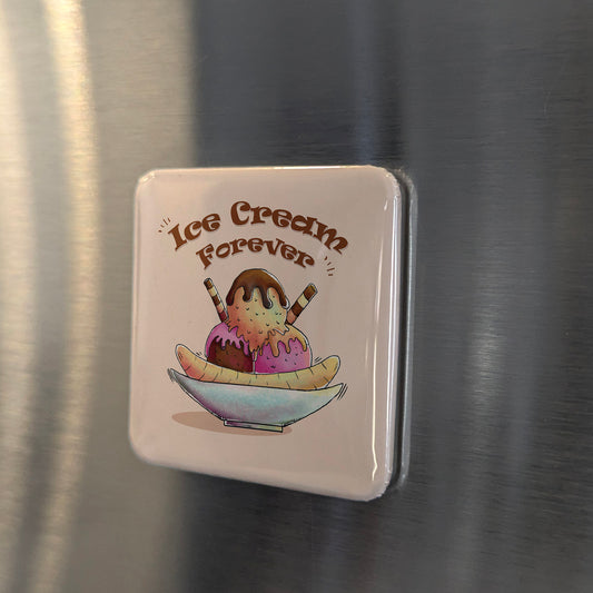 Ice Cream Forever Fridge Magnet - PhiloPerse