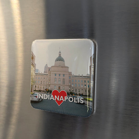 Indianapolis Fridge Magnet - PhiloPerse